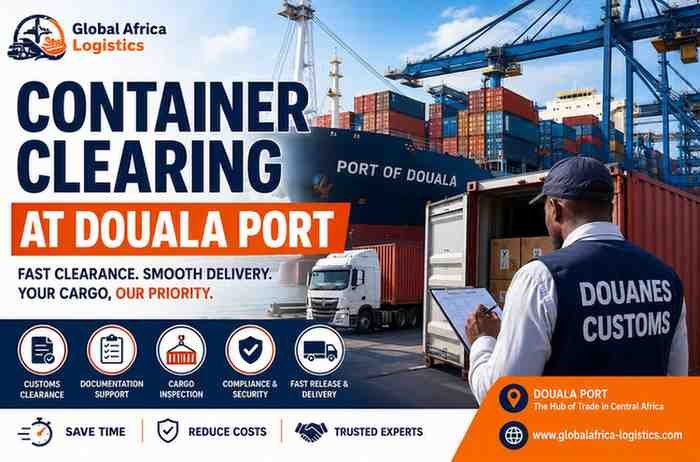 Container Clearing at Douala Port